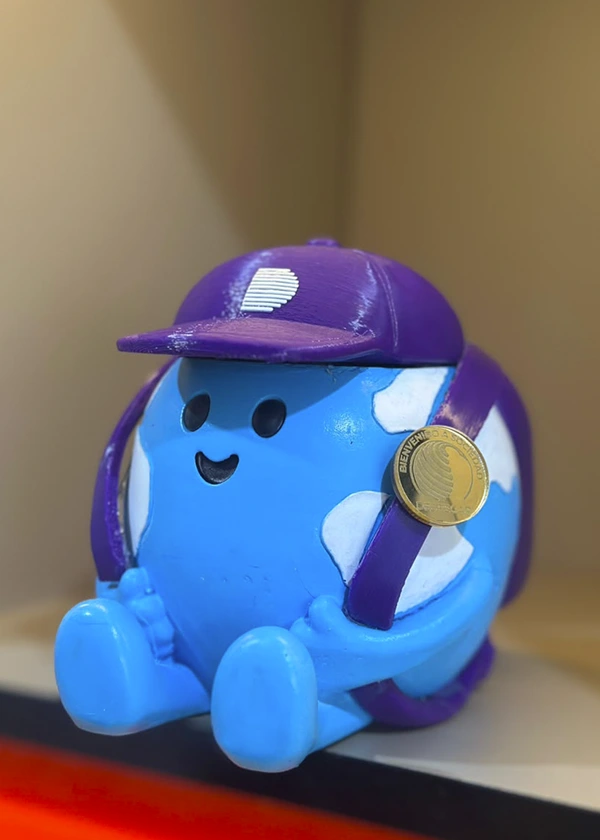 Mascote personalizado em impressão 3D
