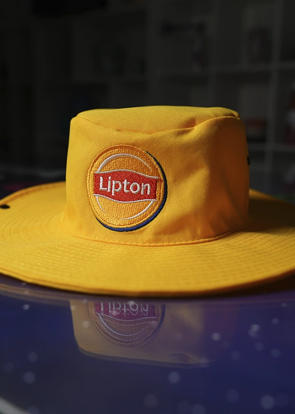 Chapéu personalizado para a Lipton