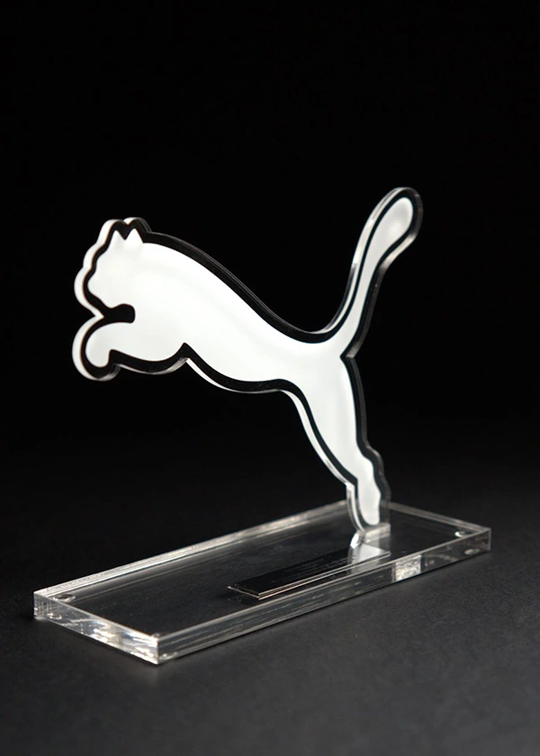 Troféu personalizado para a Puma